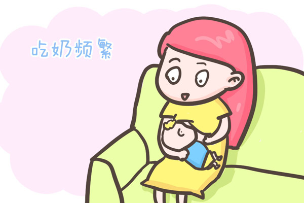 婴儿吃奶频繁
